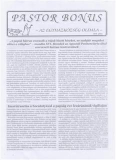 2010-2.k.szám - Pastor Bonus